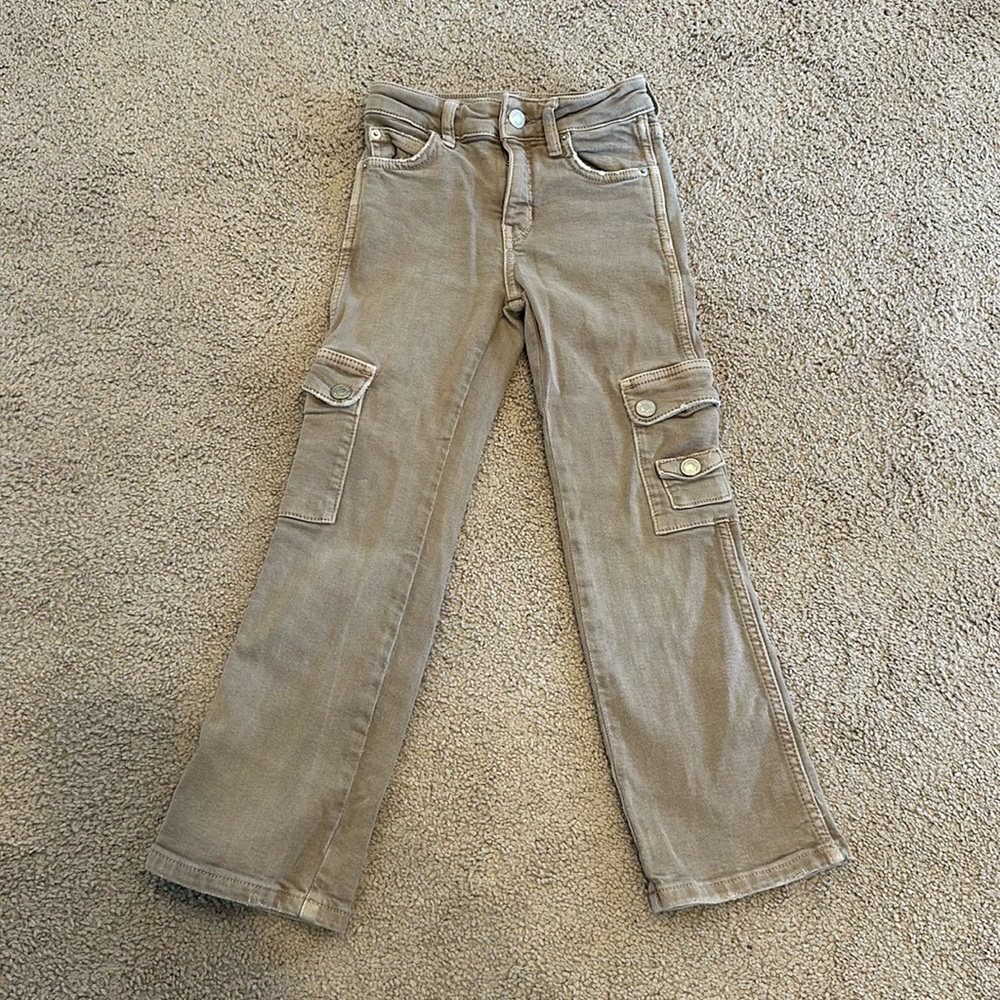 Zara denim cargos